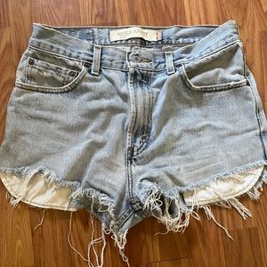 Levi’s 505 custom shorts
